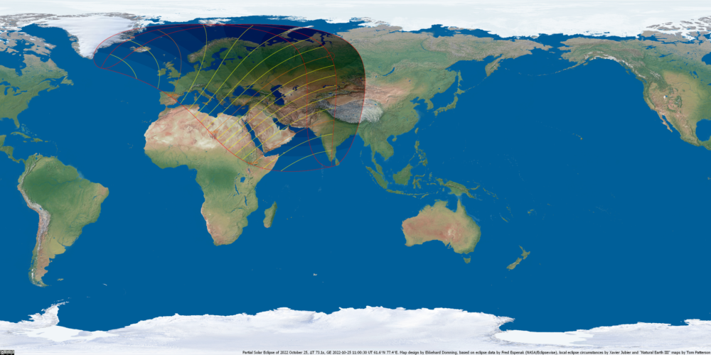Sonnenfinsternis vom 25. Oktober 2022
